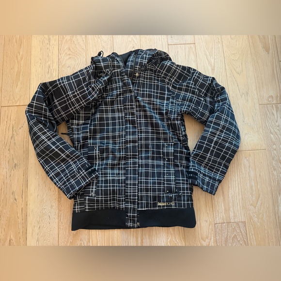 Billabong Jackets & Blazers - BILLABONG Women‎ Jacket Snowboard Ski Waterproof Grid Print Gorpcore Small